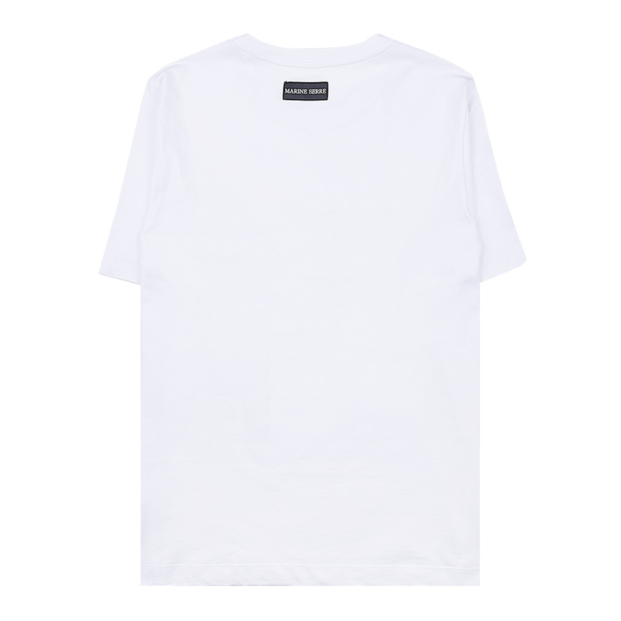 Moon Logo Embroidered Short Sleeve T-Shirt