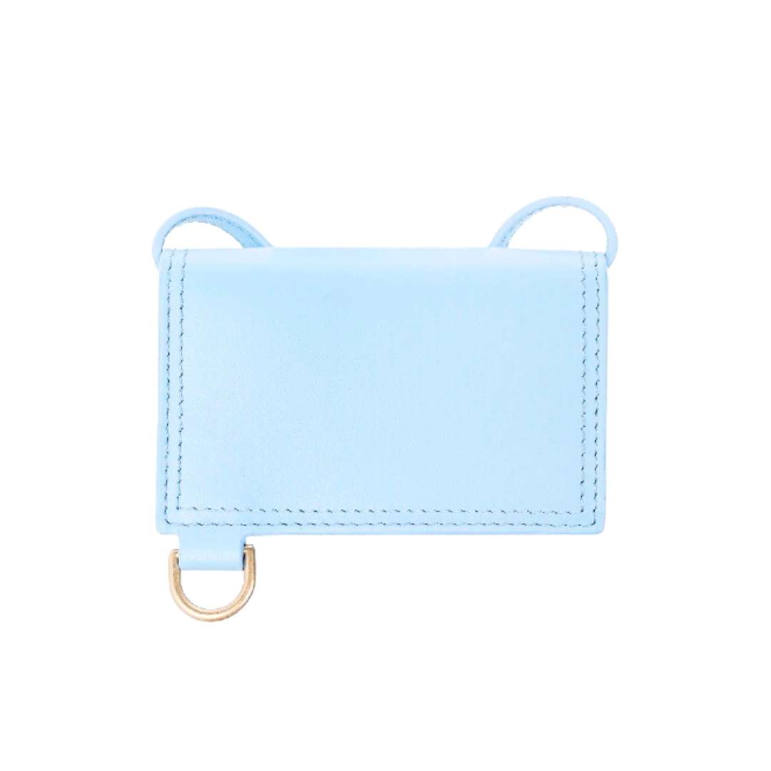 Le porte Azur strapped card case