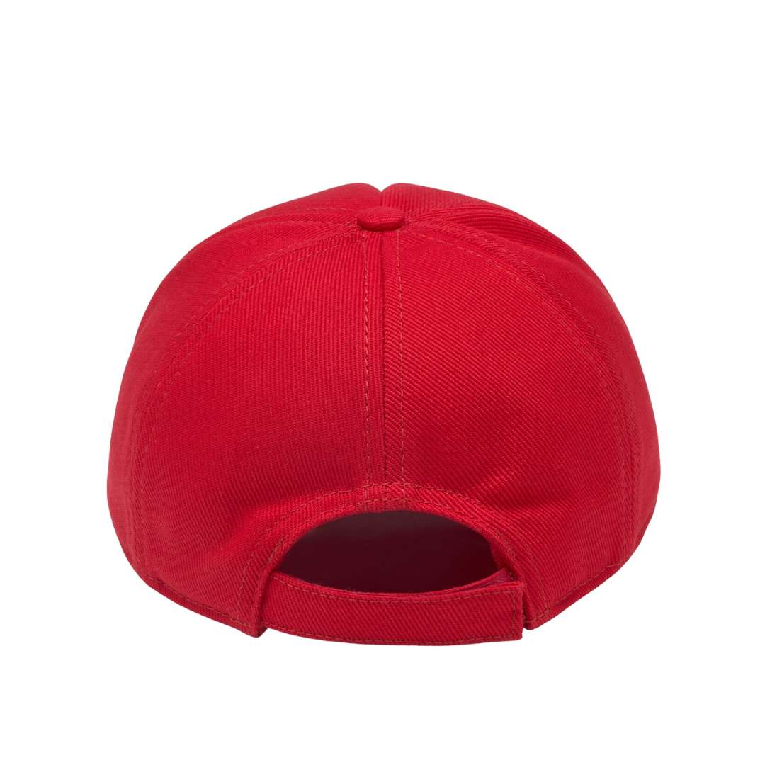 Miu Miu Drill Baseball Cap Red
