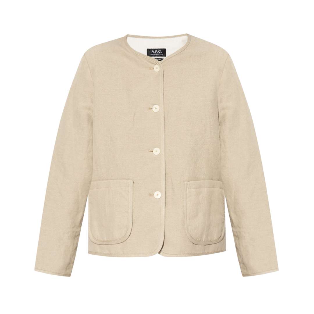 Katia scoop-neck jacket