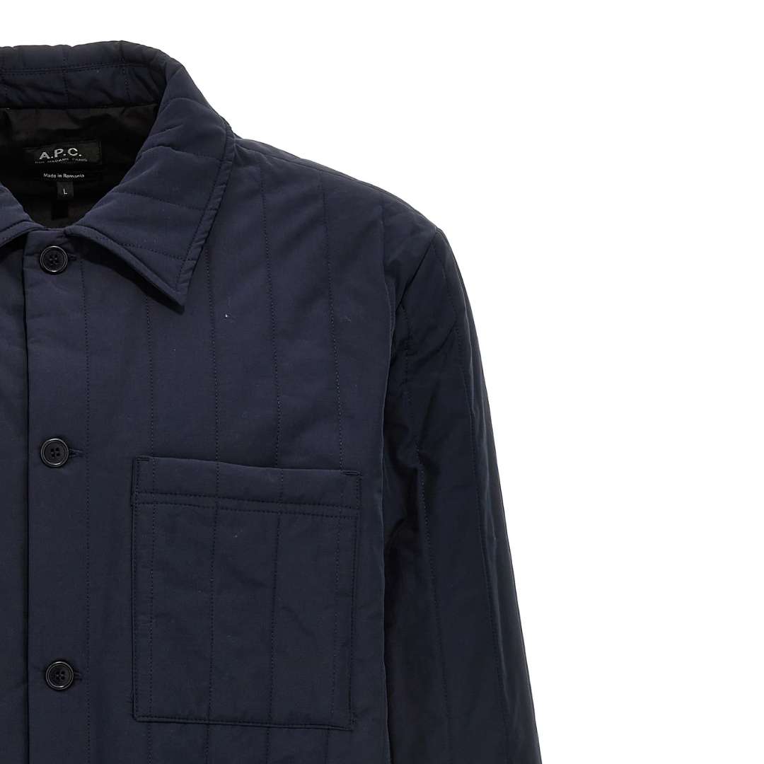 Hugo Quilted Shirt Jacket