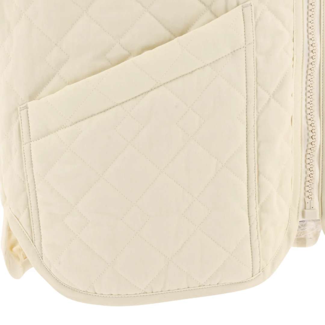 Quilted Zipped Vest