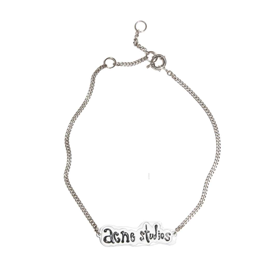 LOGO LABEL NECKLACE