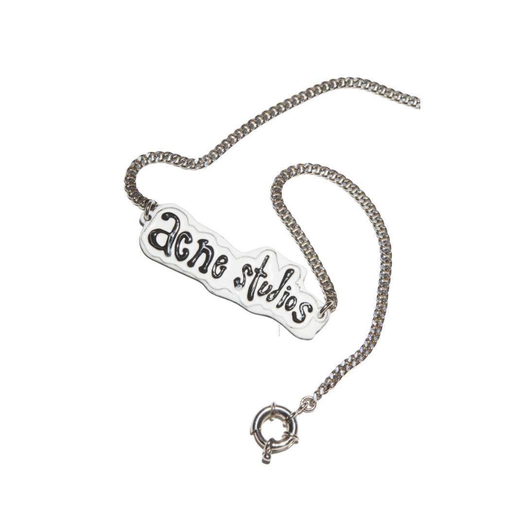 LOGO LABEL NECKLACE