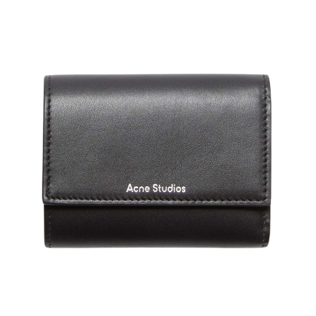 Trifold leather wallet