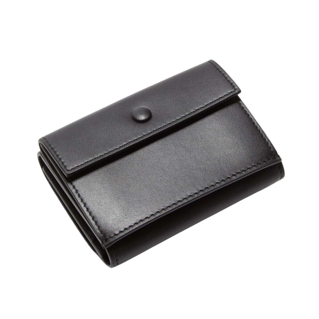 Trifold leather wallet