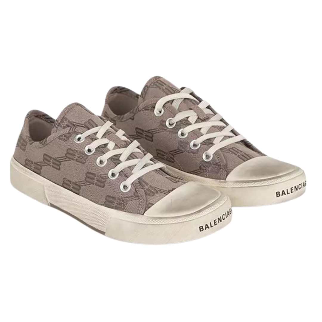 Low-top BB monogram sneakers