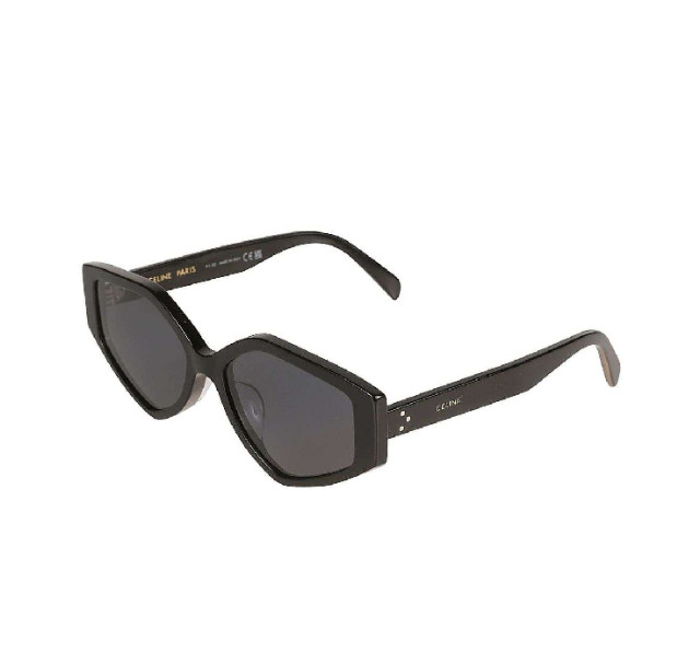 Logo Temple Geometric Sunglasses