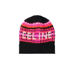 Logo jacquard wool beanie