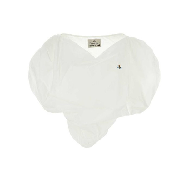 ORB logo puff-draped top