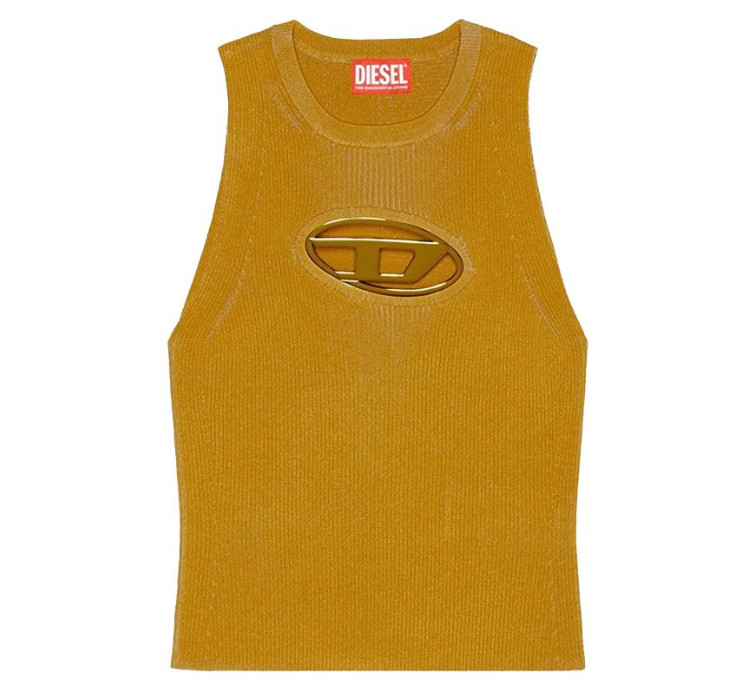 M ONERVA cut-out logo tank top