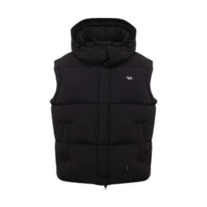 Roll piece down vest