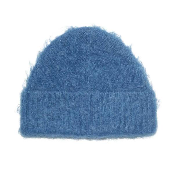 WOOL MOHAIR BEANIE