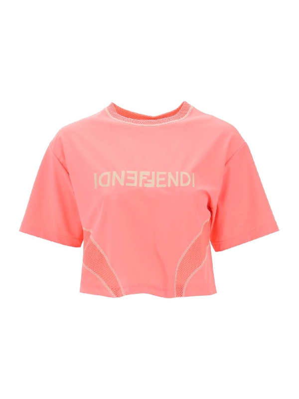 logo printing crop t-shirt