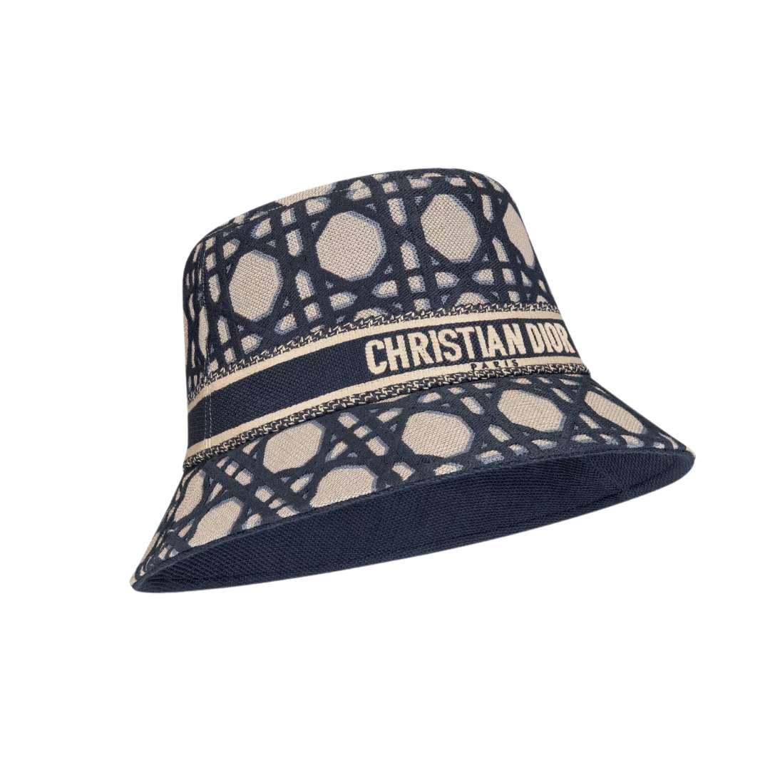 D-Bobby Macrocannage Small Brim Bucket Hat