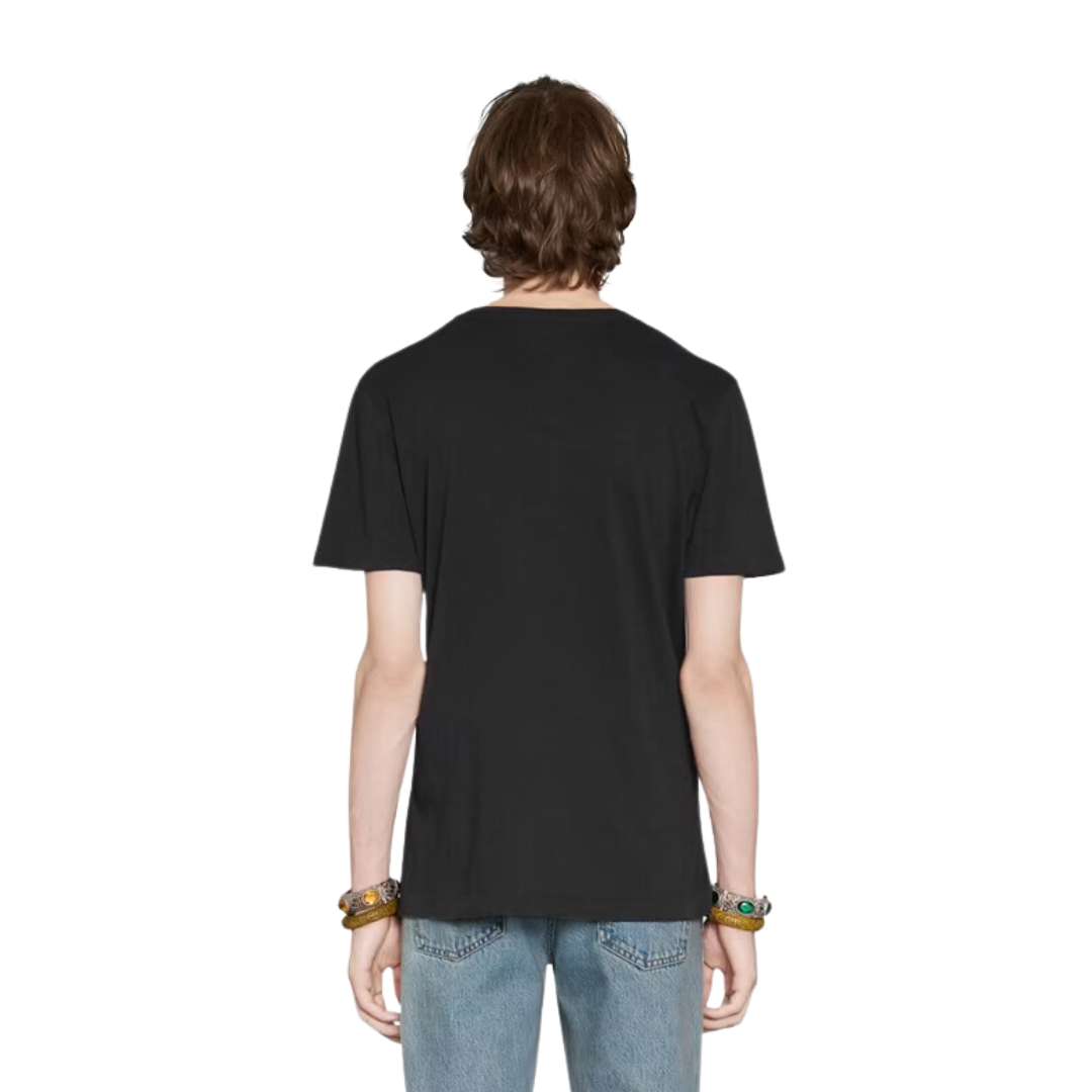 OVERSIZED GUCCI LOGO WASHED T-SHIRT