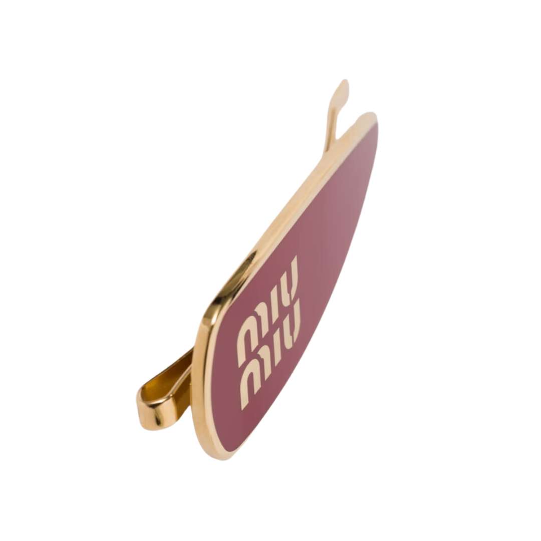 Enamel Logo Hair Clip