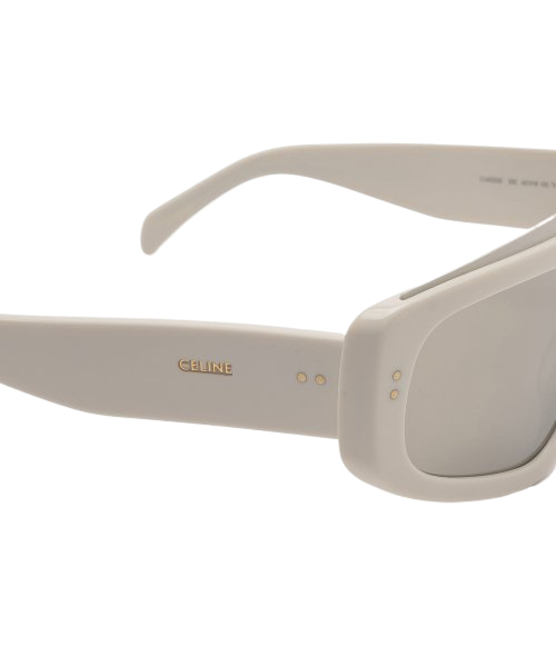 Men's Acetate Sunglasses - White