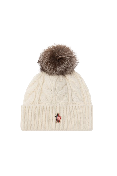 Logo patch foam beanie