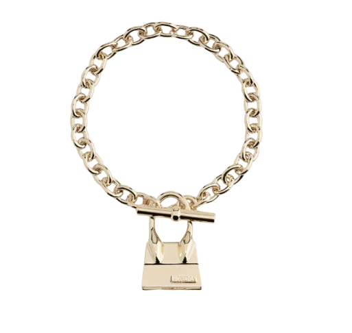 Jacquemus Le Bracelet Chiquito Barre Chiquito Toggle Charm Bracelet Light Gold