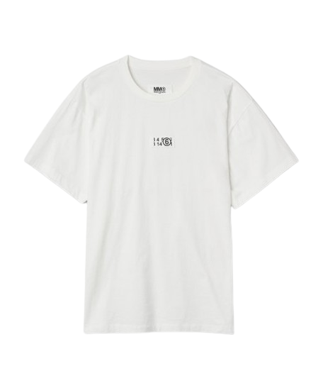 Men's Numbered Logo Short Sleeve T-Shirt - Off White