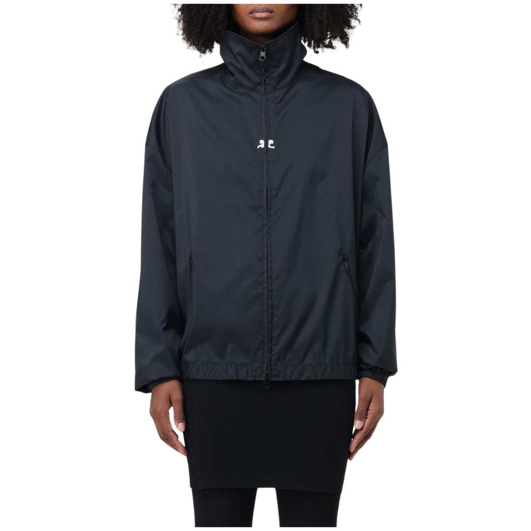 Light nylon tracksuit jacket