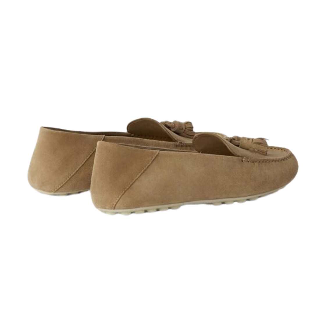 Dot sole moccasins