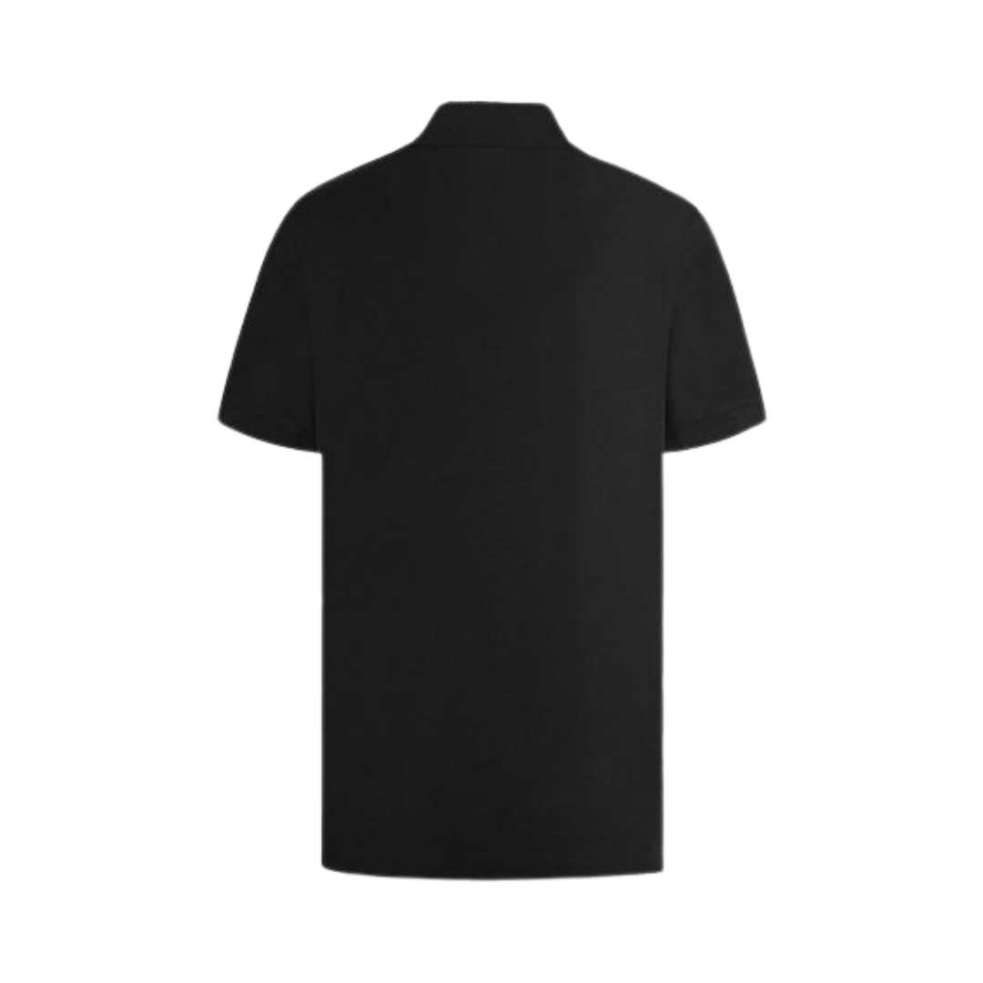 Skull patch short sleeve polo