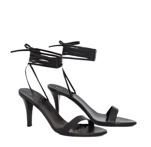 MAUD lace-up sandal heels