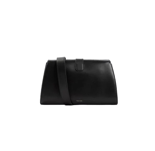 ISLA Smooth Leather Strap Clutch Bag