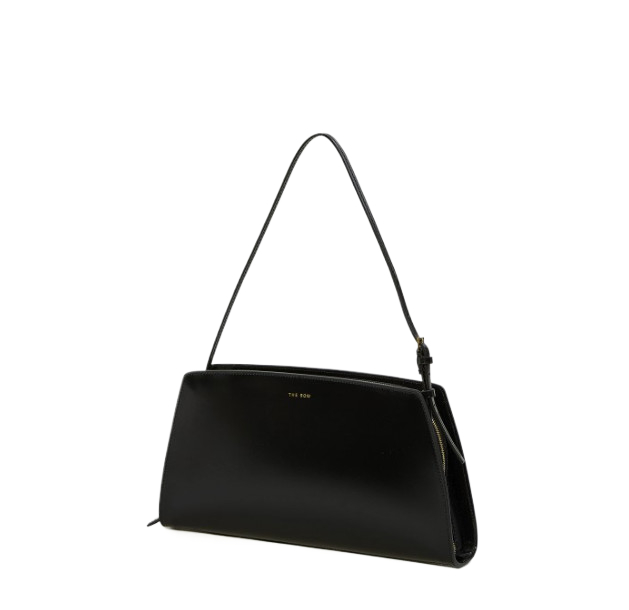 DALIA leather baguette shoulder bag