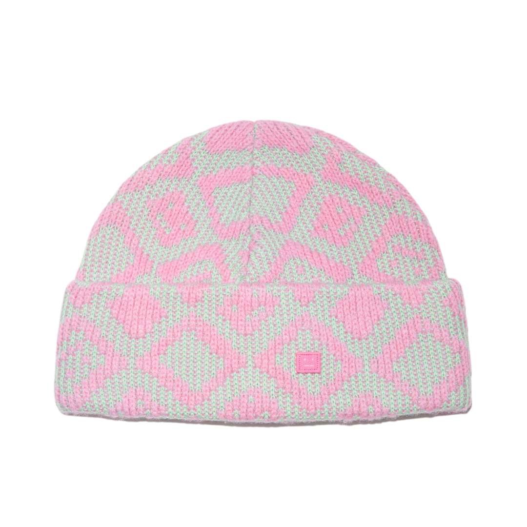 Face tiles beanie