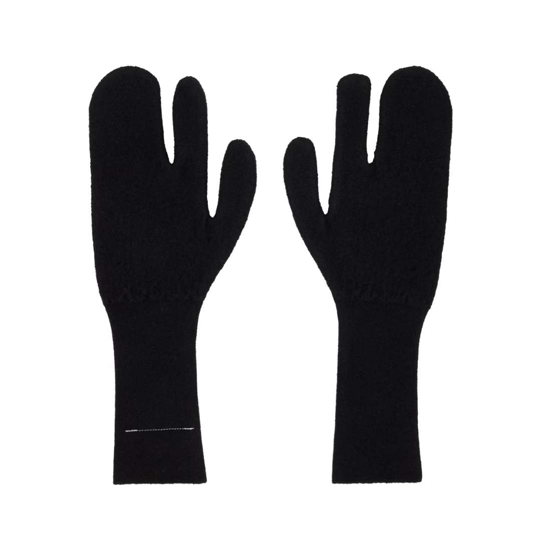 Felted Knit Gloves