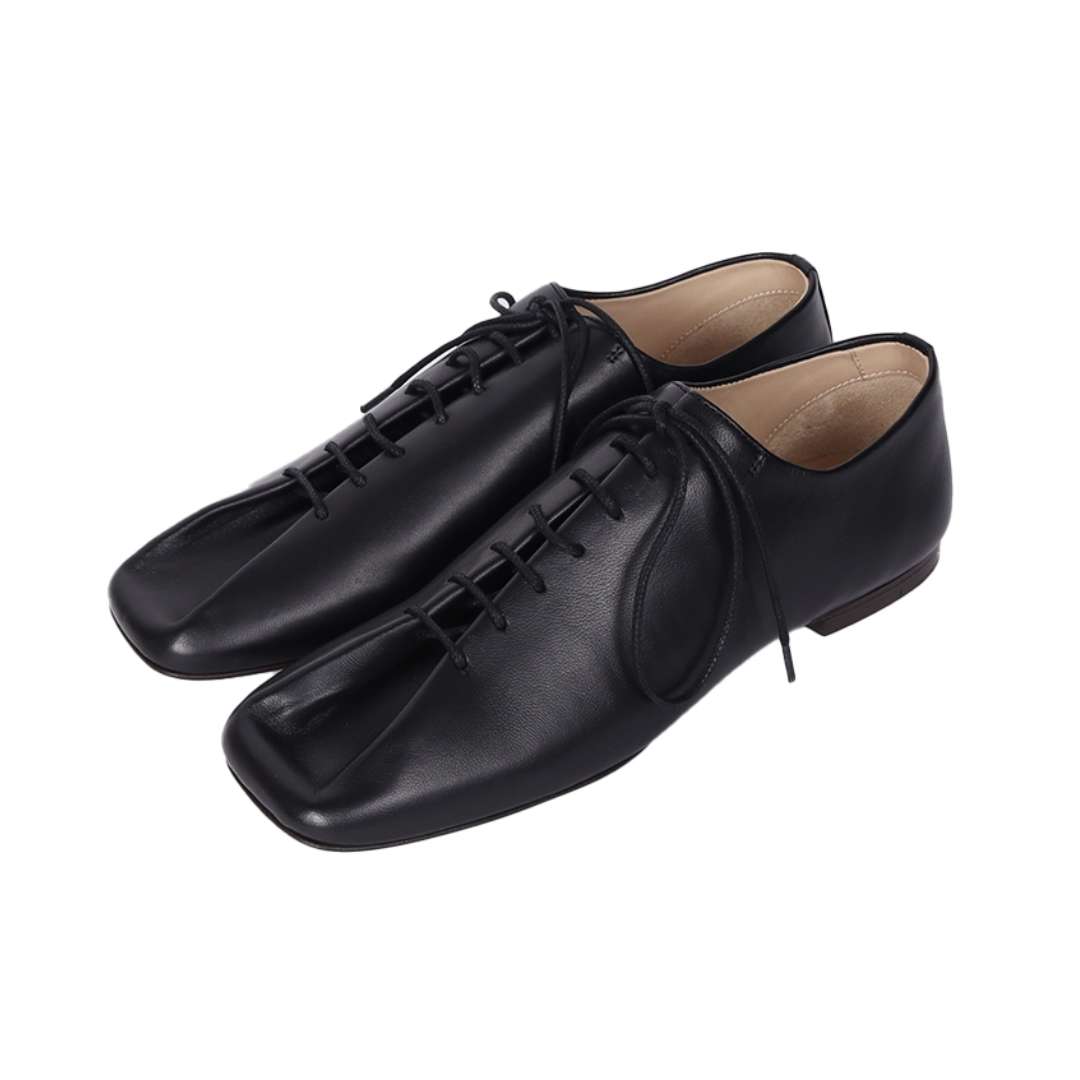 Souris flat classic derby shoes