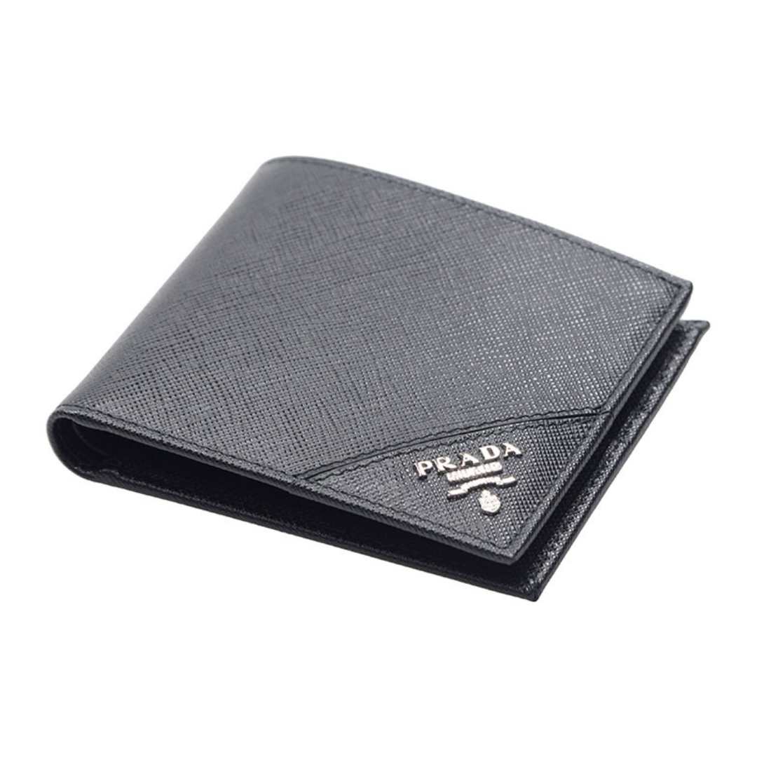 Saffiano half wallet