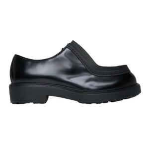 Diapason opaque brushed leather lace-up shoes