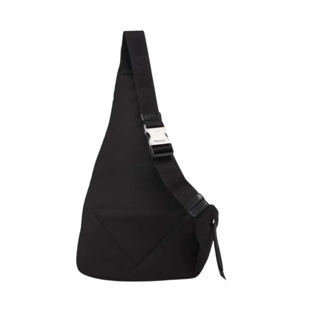 RE-NYLON leather backpack