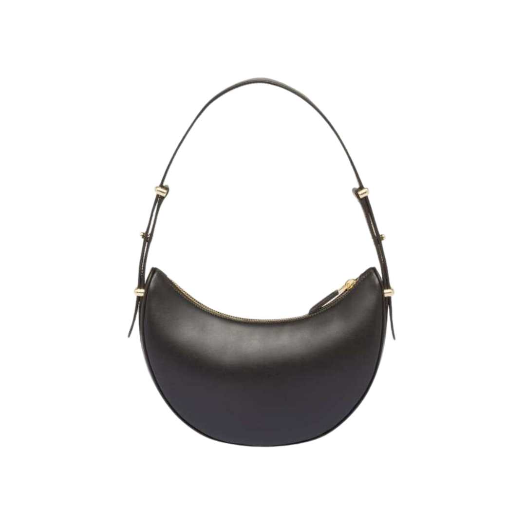 Arque leather shoulder bag