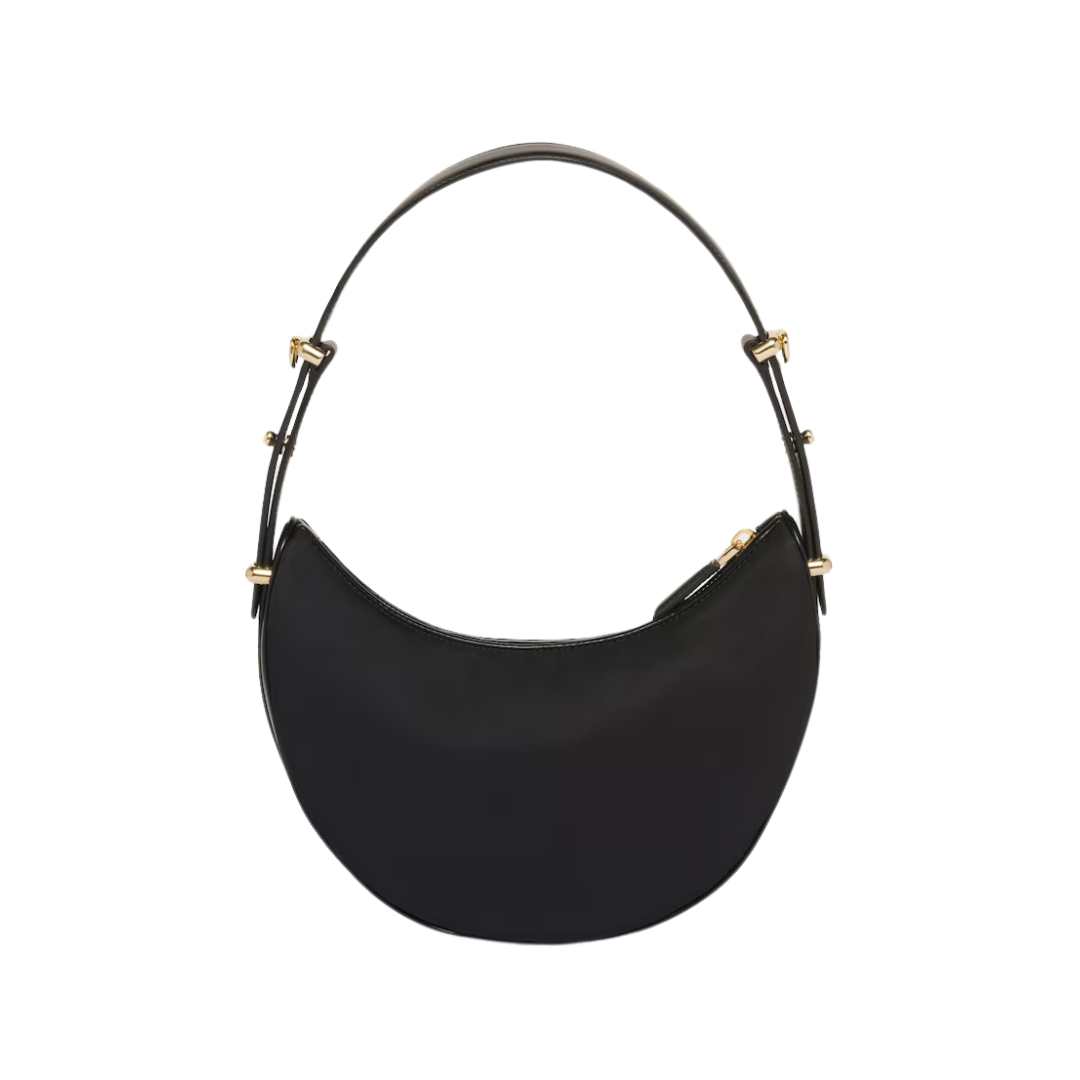 Arque Re-nylon leather shoulder bag