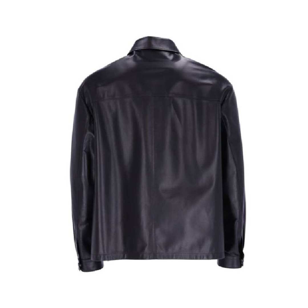 nappa leather shirt