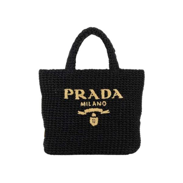 Raffia tote bag