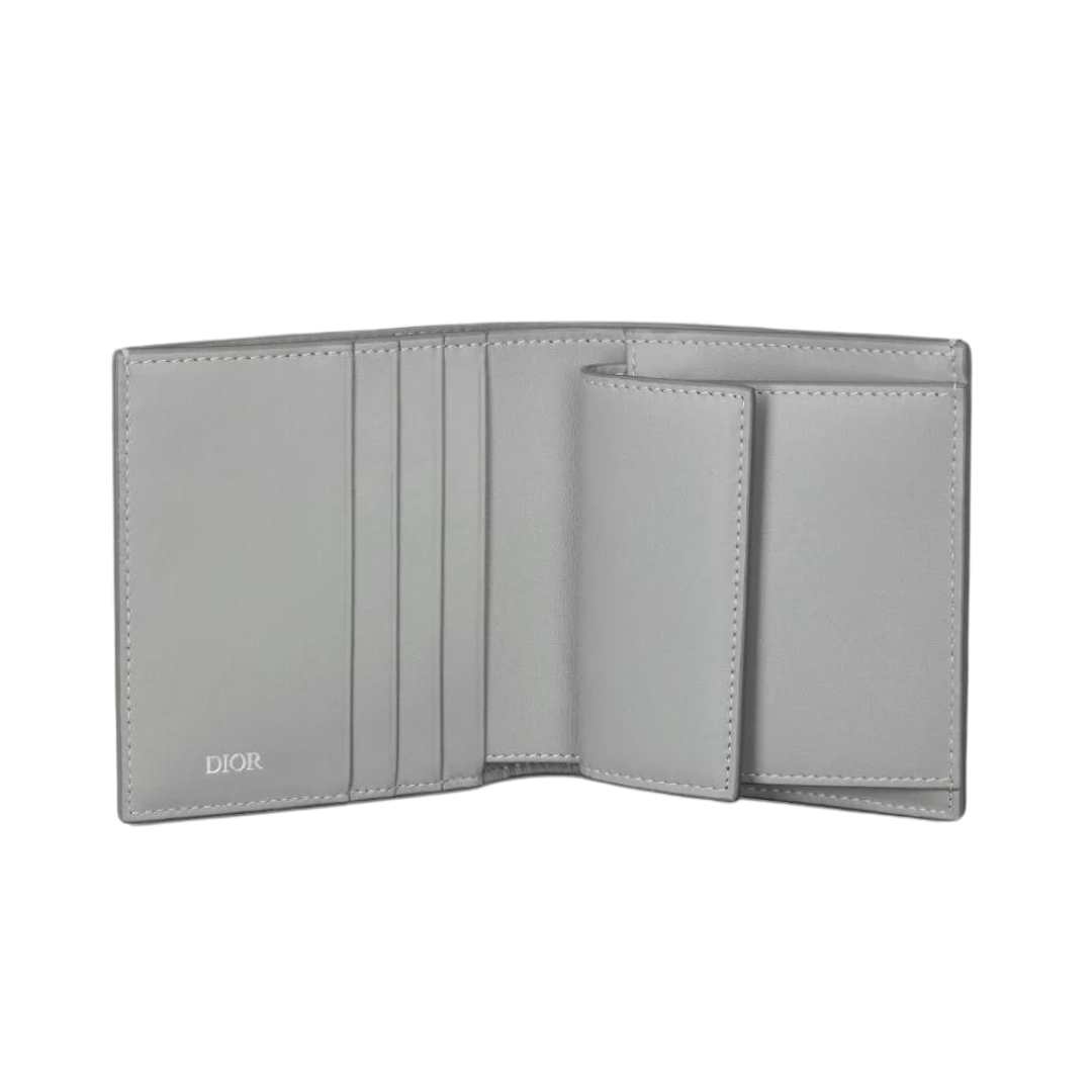 CD Diamond canvas 3-fold wallet