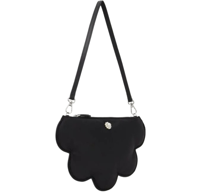 DAISY pearl embellished shoulder bag