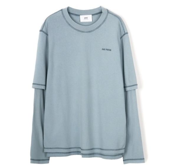 Fade-out long sleeve t-shirt
