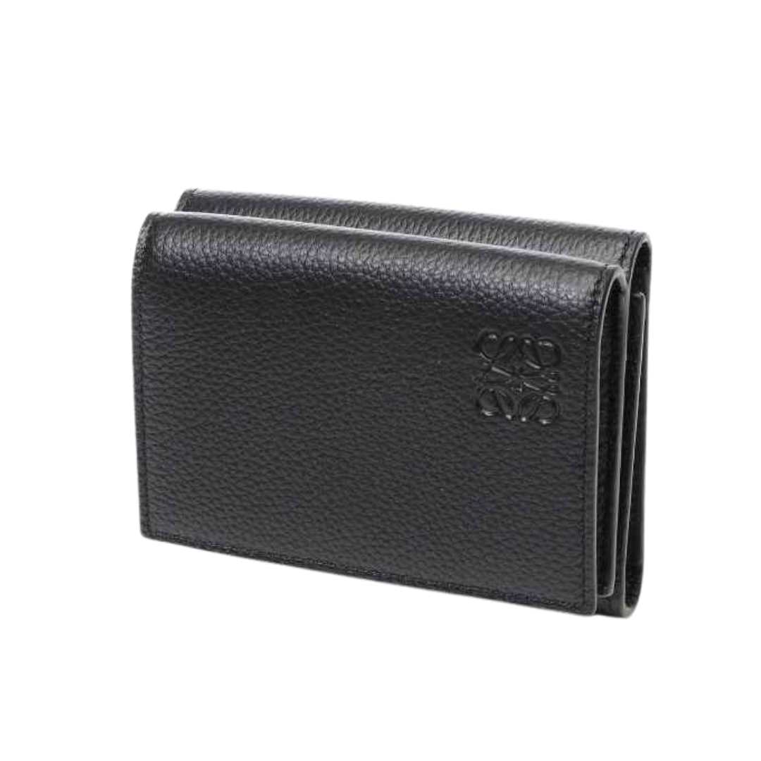  Trifold wallet in soft grained calfskin