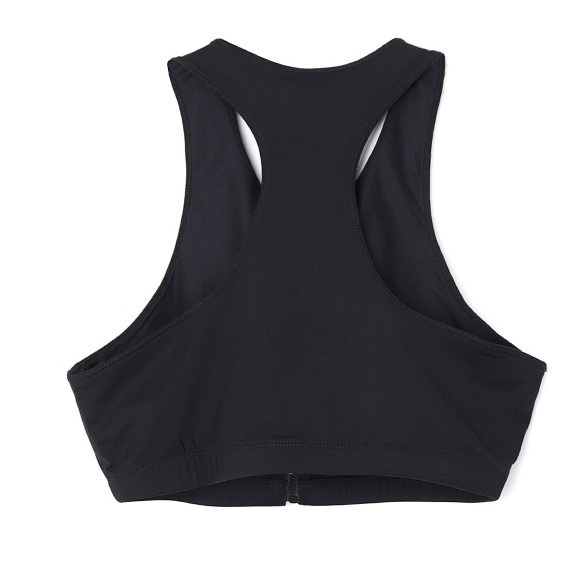 ACTIVE RACERBACK ZIPPER TOP