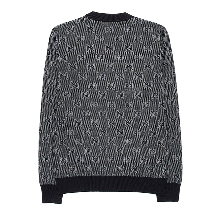 Men's GG wool jacquard sweater