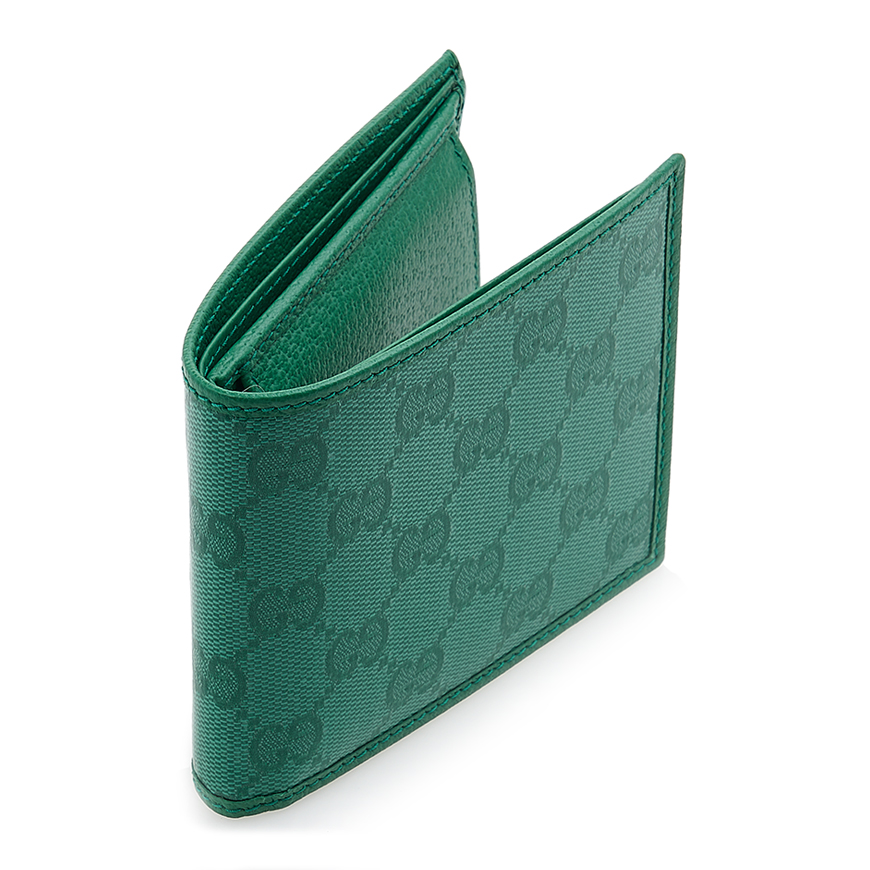 Men's GG motif half wallet