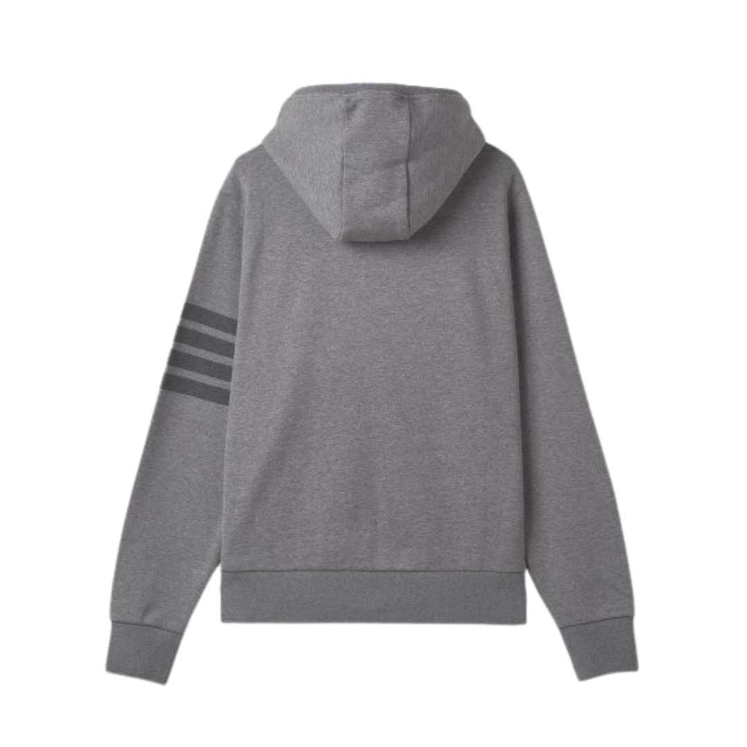 Men's 4 Bar Zip Up Hood - Gray