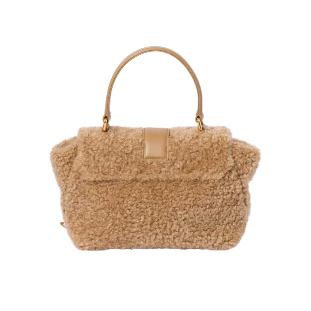 shearling handbag